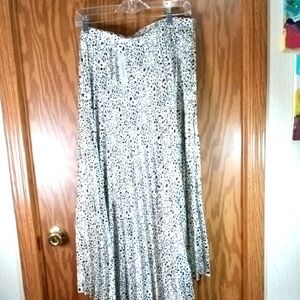Elegant Black and White Skirt, Office, Evening, Special Occasion, Work Wear, Aca